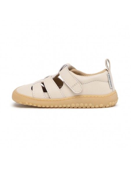 Zapato Feroz Irta Rocker Beige Microfibra Nobuck