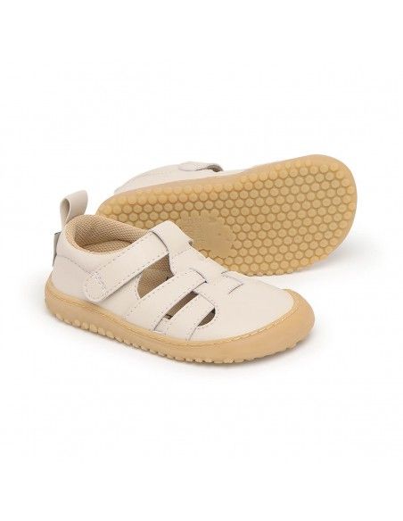 Zapato Feroz Irta Rocker Beige Microfibra Nobuck