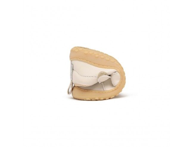 Zapato Feroz Irta Rocker Beige Microfibra Nobuck