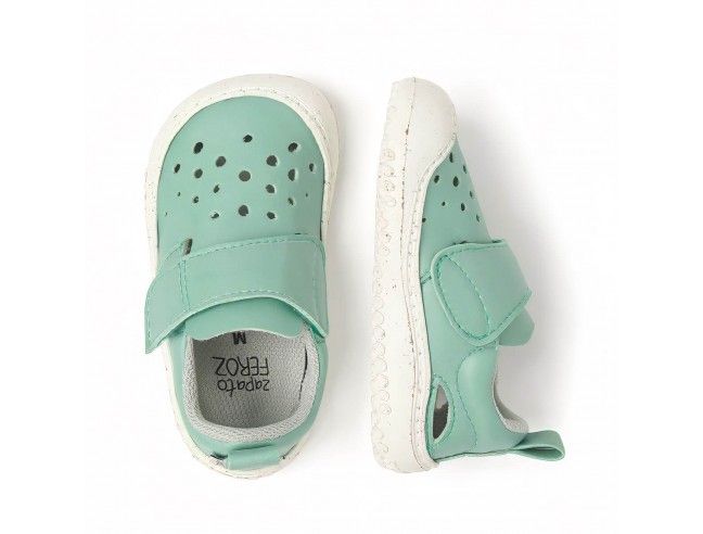 Zapato Feroz Benisa Rocker Mint Microfibra Nobuck