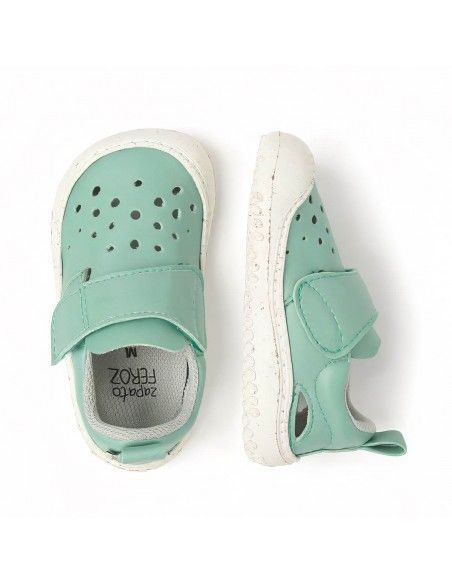 Zapato Feroz Benisa Rocker Mint Microfibra Nobuck