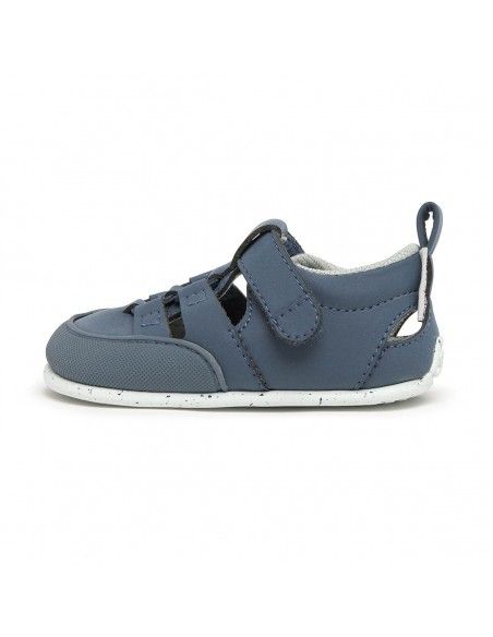Zapato Feroz Sandalia Canet Azul Microfibra Serraje
