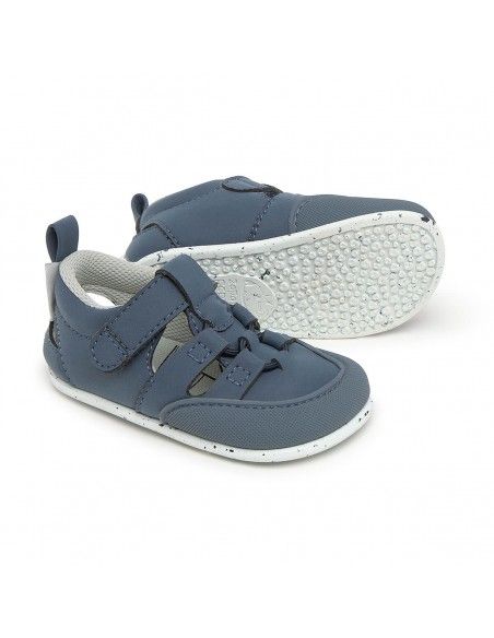 Zapato Feroz Sandalia Canet Azul Microfibra Serraje