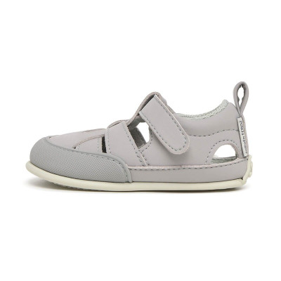 Zapato Feroz Sandalia Irta Gris Microfibra Nobuck