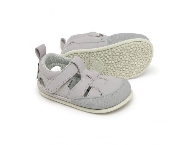 Zapato Feroz Sandalia Irta Gris Microfibra Nobuck