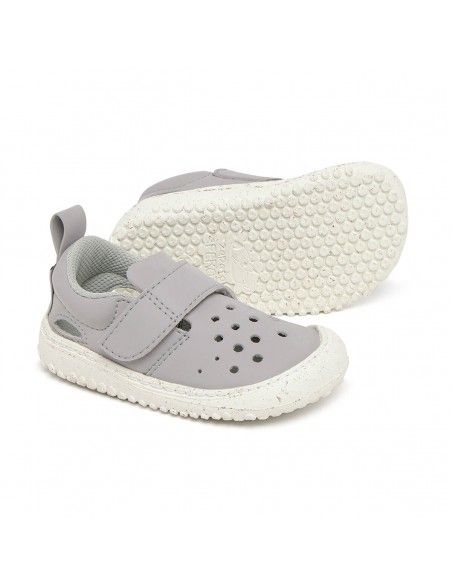 Zapato Feroz Benisa Gris Microfibra Nobuck