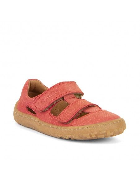 Sandalia barefoot D-Velcro G3150266-13 Coral Froddo