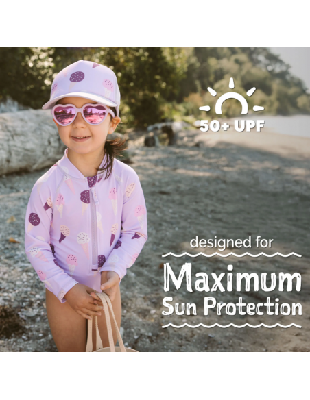 Bañador con protección solar Lavander Ice Cream