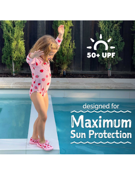 Bañador con protección solar Pink Strawberry