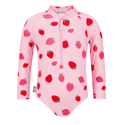 Bañador con protección solar Pink Strawberry