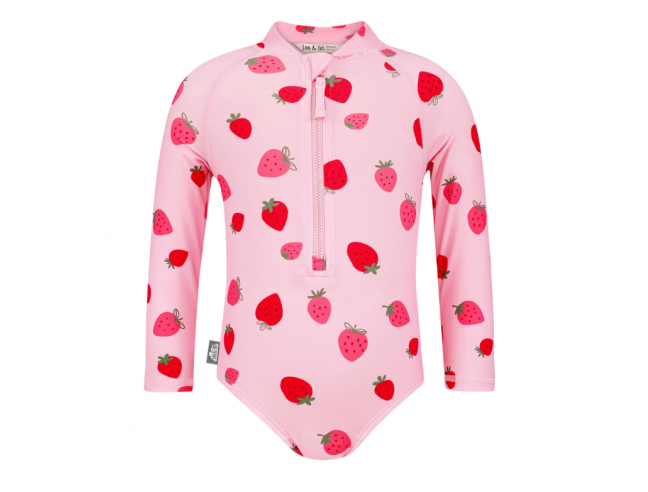 Bañador con protección solar Pink Strawberry