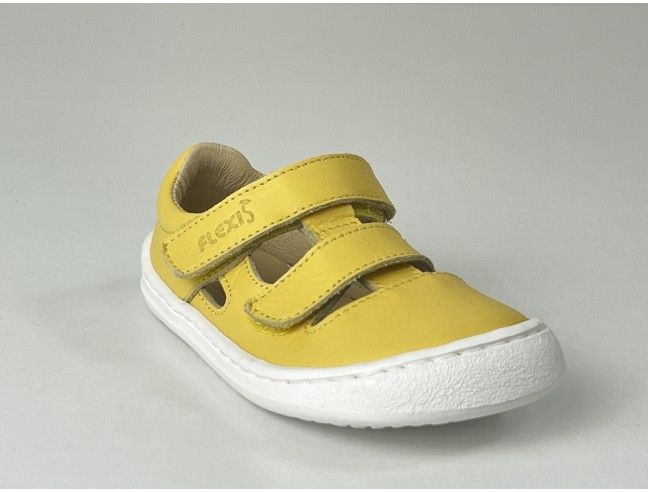 Sandalia barefoot Flexi Nens Piel Amarillo