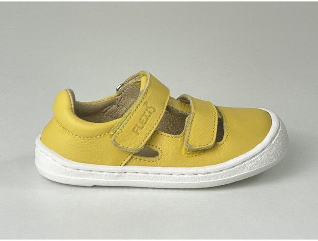 Sandalia barefoot Flexi Nens Piel Amarillo