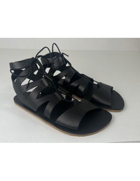 Sandalia barefoot romana Vivant Negro