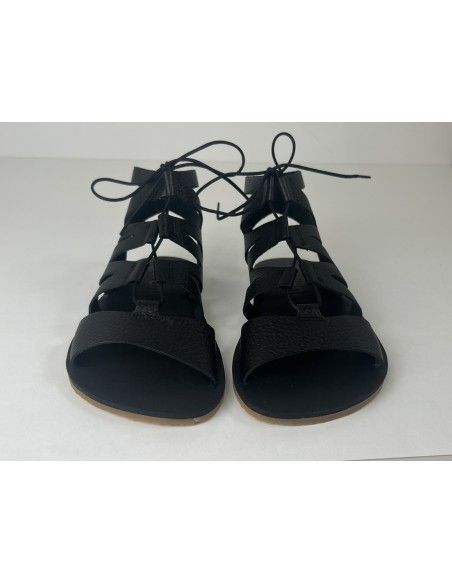 Sandalia barefoot romana Vivant Negro