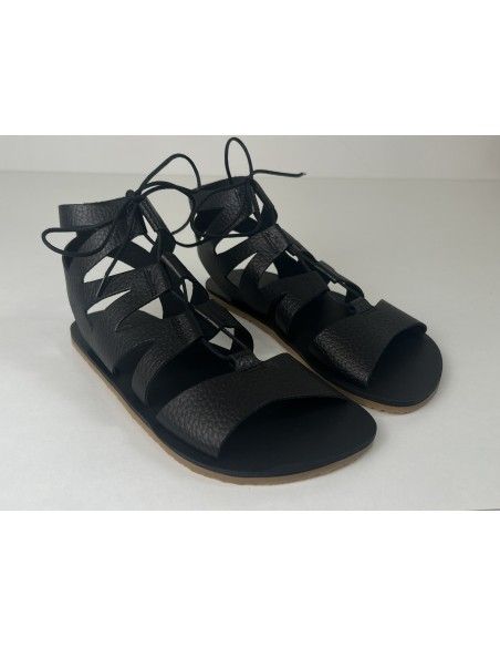 Sandalia barefoot romana Vivant Negro