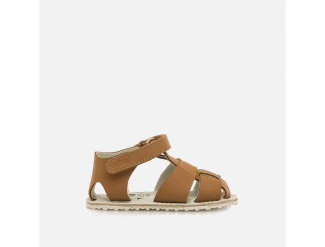 Sandalia barefoot napa Camel Mustang Free