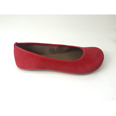 Bailarina barefoot Ria Menorca Ante Rojo