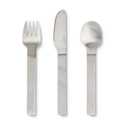 Cubiertos Metálicos Steel Liewood