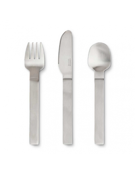 Cubiertos Metálicos Steel Liewood