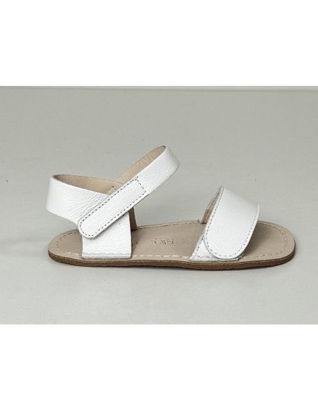 Sandalia Minimalista Ría Menorca Velvet Blanco