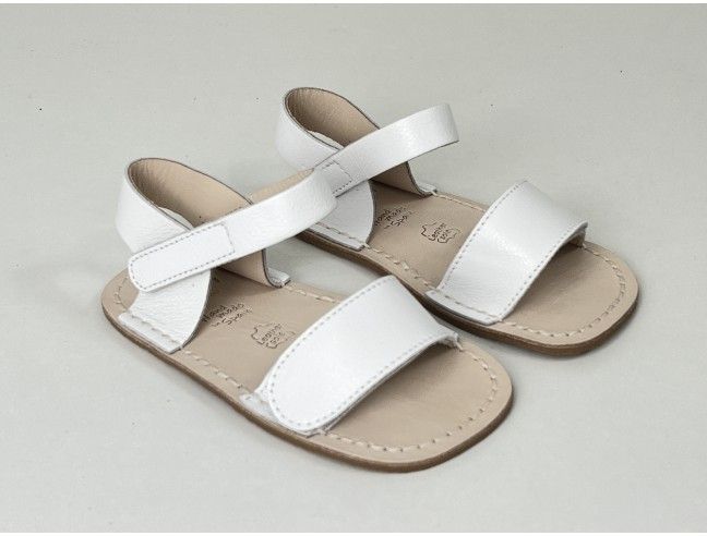 Sandalia Minimalista Ría Menorca Velvet Blanco