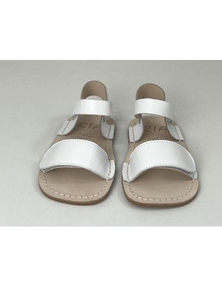 Sandalia Minimalista Ría Menorca Velvet Blanco
