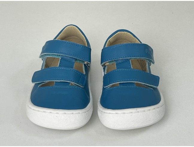 Sandalia barefoot Flexi Nens Piel Petrol