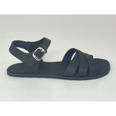 Sandalia barefoot Trenzada Flexi NENS Negro