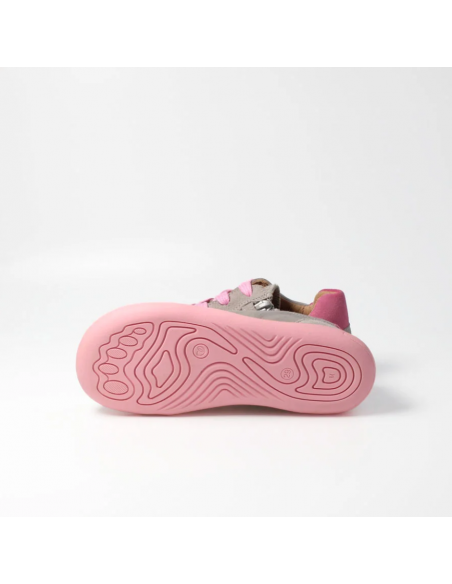 Deportiva barefoot tejida bLIFESTYLE Ceramic/Rosa