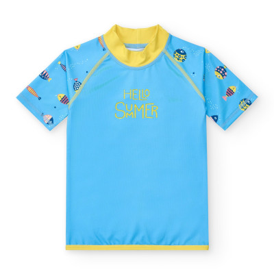 Camiseta Protección Solar M/C PECES BTBOX