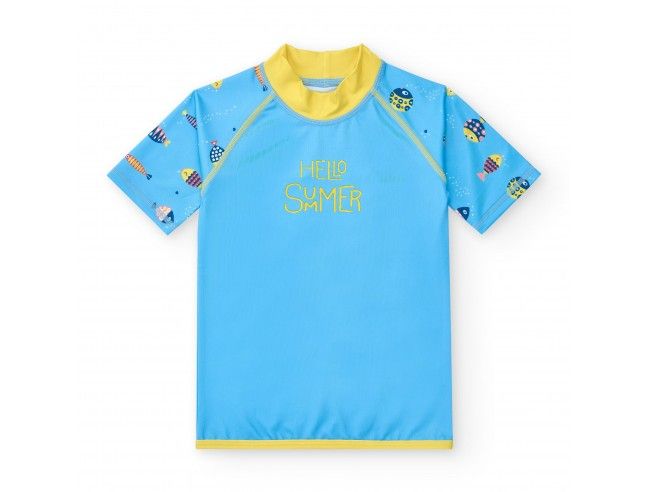 Camiseta Protección Solar M/C PECES BTBOX