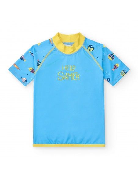 Camiseta Protección Solar M/C PECES BTBOX