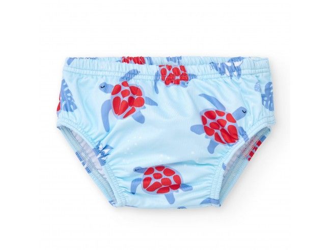Bañador pañal con protección solar UPF 50+...