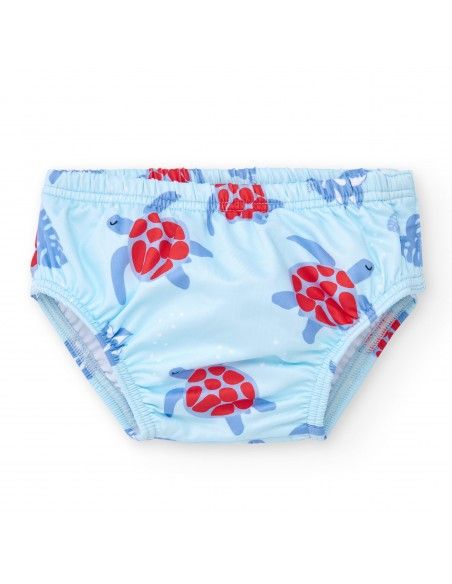 Bañador pañal con protección solar UPF 50+ TORTUGAS BTBOX