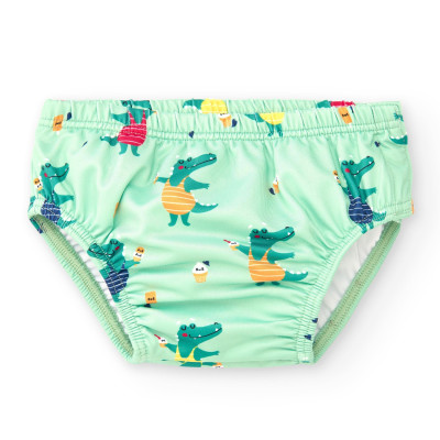Bañador pañal con protección solar UPF 50+ COCODRILOS BTBOX