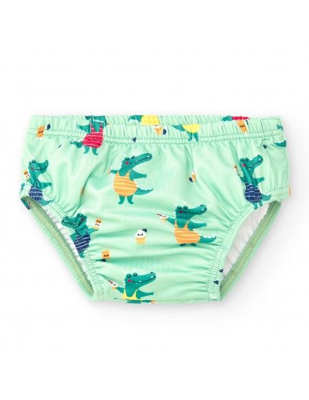 Bañador pañal con protección solar UPF 50+ COCODRILOS BTBOX