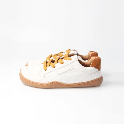 Deportiva barefoot tejida bLIFESTYLE Beige/Mostaza
