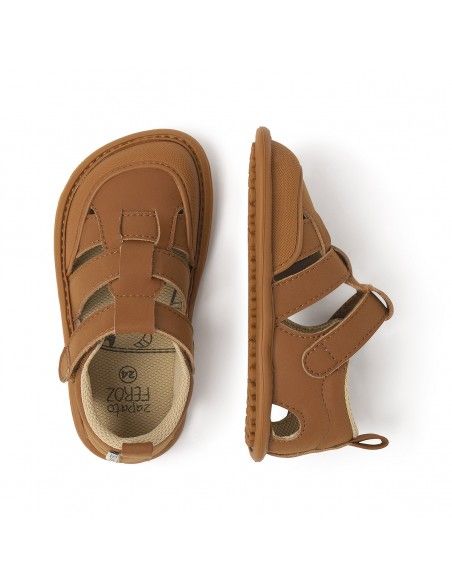 Zapato Feroz Sandalia Denia Sanroc Nut Microfibra Nobuck