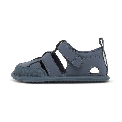 Zapato Feroz Sandalia Denia Sanroc Azul Microfibra Nobuck