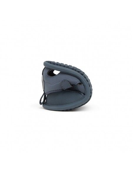 Zapato Feroz Sandalia Denia Sanroc Azul Microfibra Nobuck