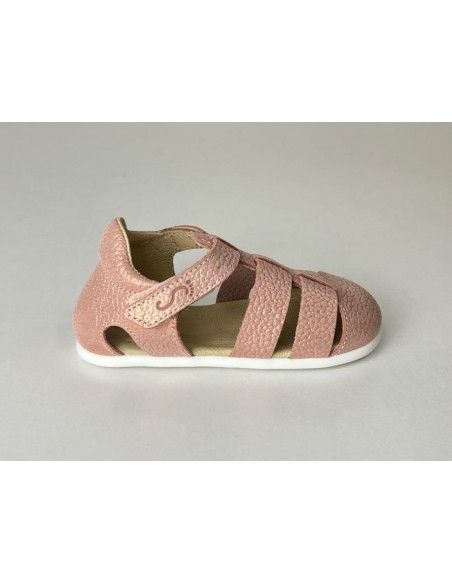 Sandalia respetuosa trenzada Flexi Nens Rosa