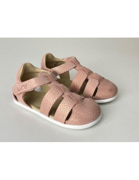Sandalia respetuosa trenzada Flexi Nens Rosa