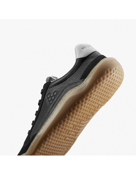 GOBI II SNEAKER PREMIUM LEATHER -MEN- Vivo Barefoot (Obsidian)