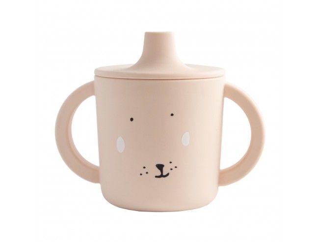 Vaso de aprendizaje de silicona Trixie Rabbit