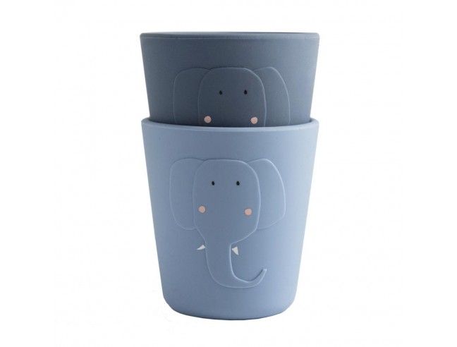 Vaso de silicona Trixie Mr. Elephant (Pack 2...