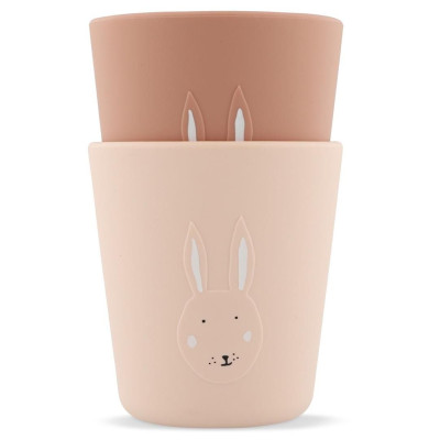 Vaso de silicona Trixie Mr. Rabbit (Pack 2 undiades)