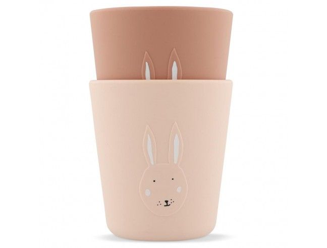Vaso de silicona Trixie Mr. Rabbit (Pack 2...