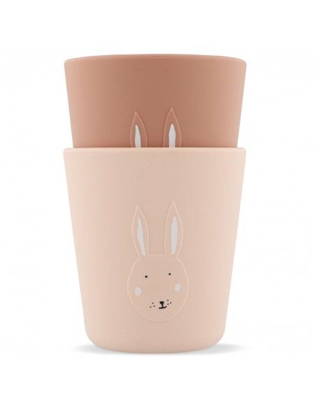 Vaso de silicona Trixie Mr. Rabbit (Pack 2 undiades)