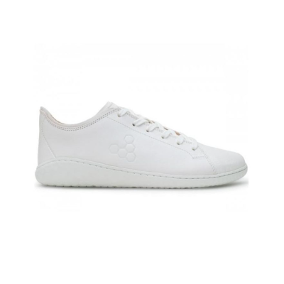 GEO COURT III PREMIUM LEATHER -WOMEN- Vivo Barefoot (WHITE)
